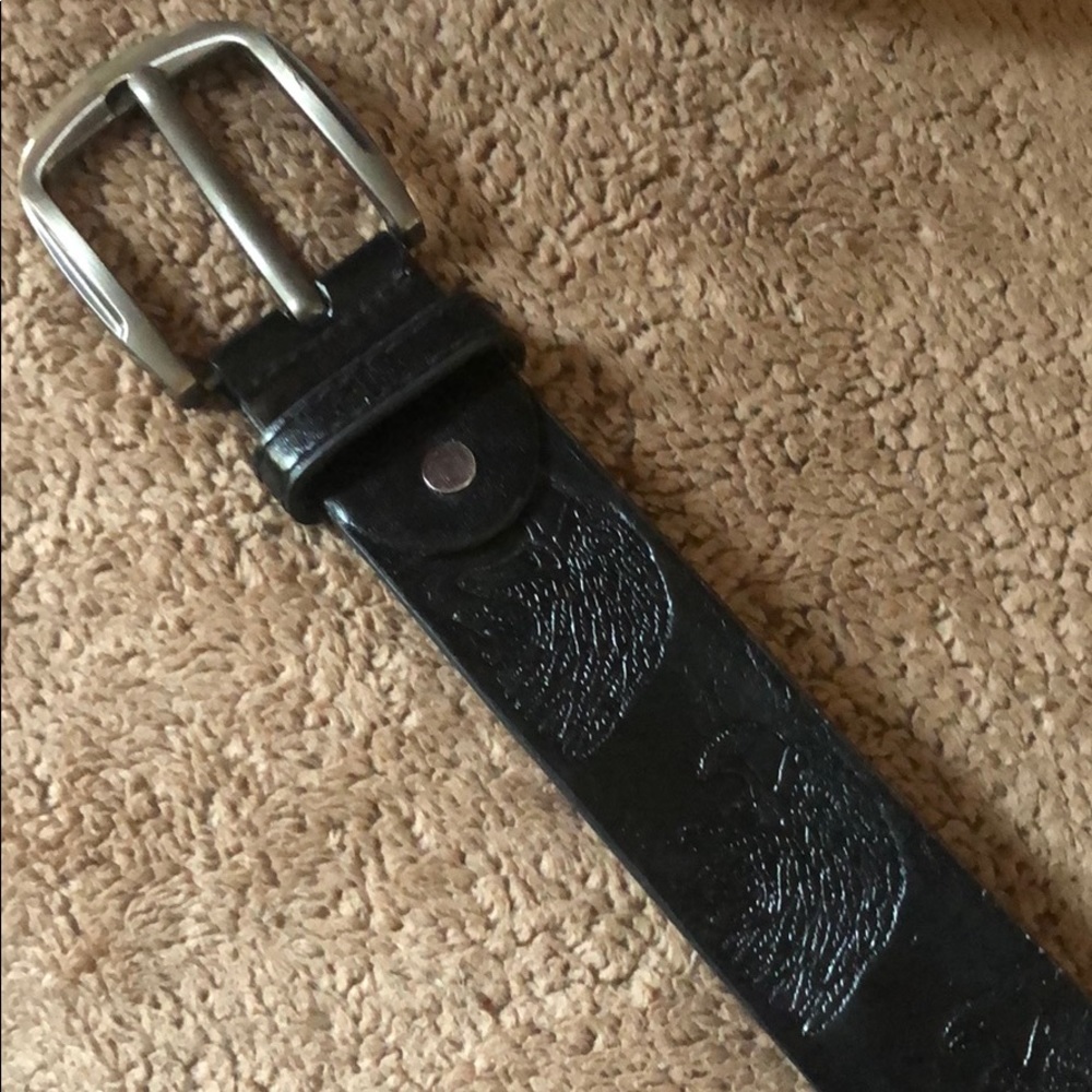 2/$30 Leather eagle belt